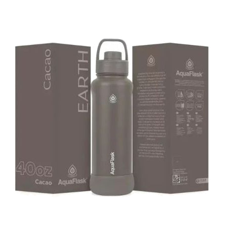 Aqua Flask Cacao 40 oz Earth Collection