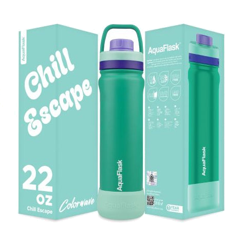 Aqua Flask Chill Escape 22oz Colorwave Collection