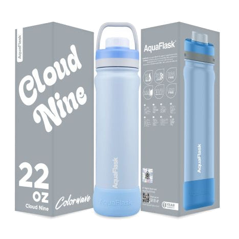 Aqua Flask Cloud Nine 22oz Colorwave Collection