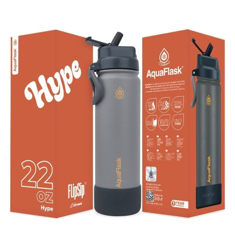 Aqua Flask Flip Sip Hype 22oz Colorwave Collection