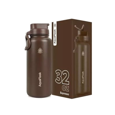 Aqua Flask Flip Sip Spark Espresso Colorwave Collection