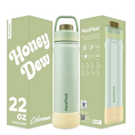 Aqua Flask Honey Dew 22oz Colorwave Collection
