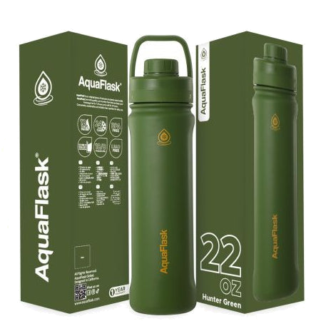 Aqua Flask Hunter Green 22oz