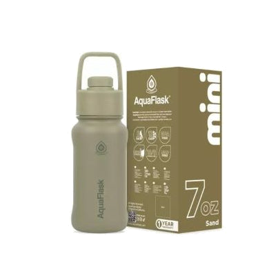 Aqua Flask Mini Bottle Sand 7oz