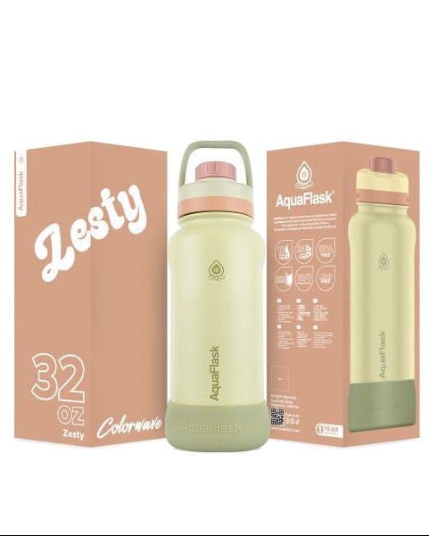 Aqua Flask Zesty Colorwave Collection