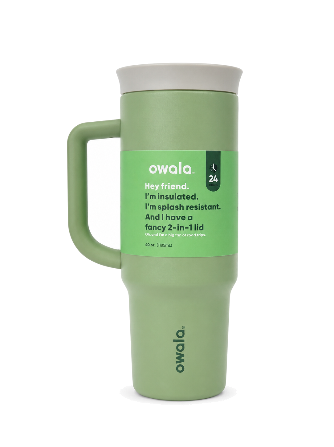 Owala 40oz Big Handle Tumbler Oily