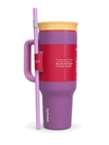 Owala 40oz Big Handle Tumbler With Straw And 2-in-1 Lid, lavender mist